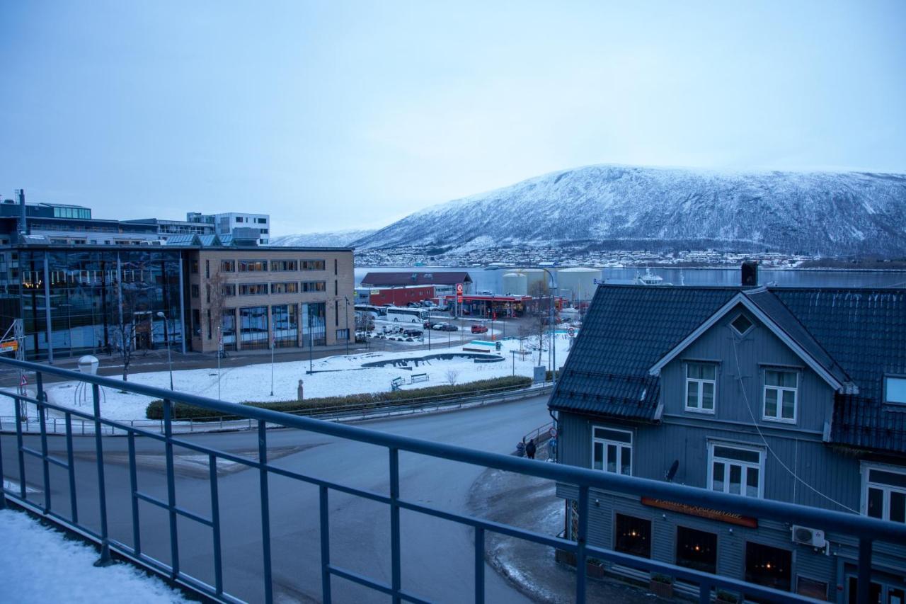 Toppleilighet Med Utsikt I Sentrum Nord Tromsø Zewnętrze zdjęcie