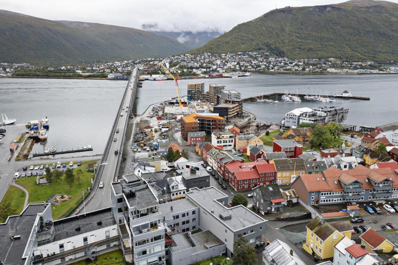 Toppleilighet Med Utsikt I Sentrum Nord Tromsø Zewnętrze zdjęcie