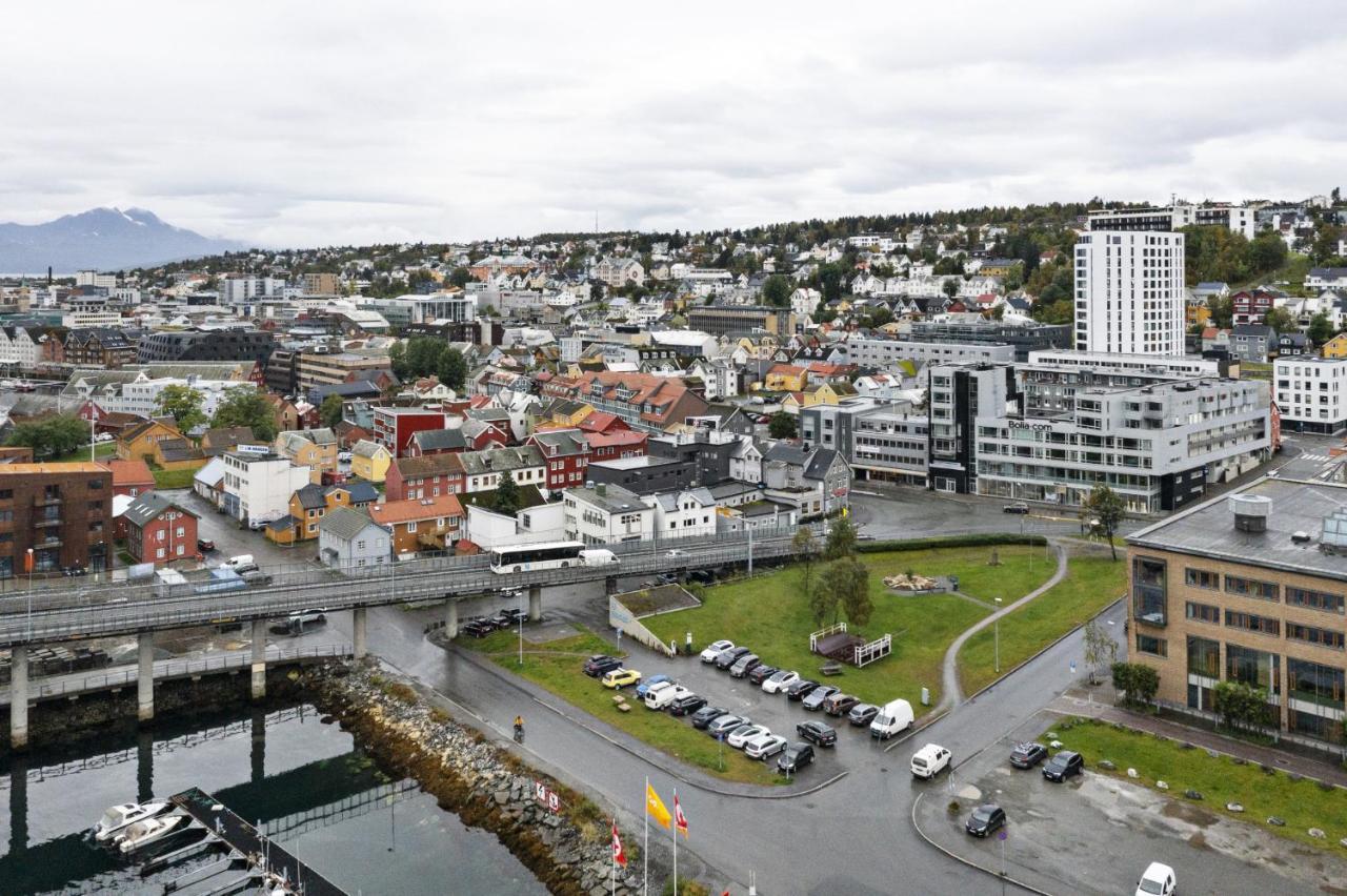 Toppleilighet Med Utsikt I Sentrum Nord Tromsø Zewnętrze zdjęcie